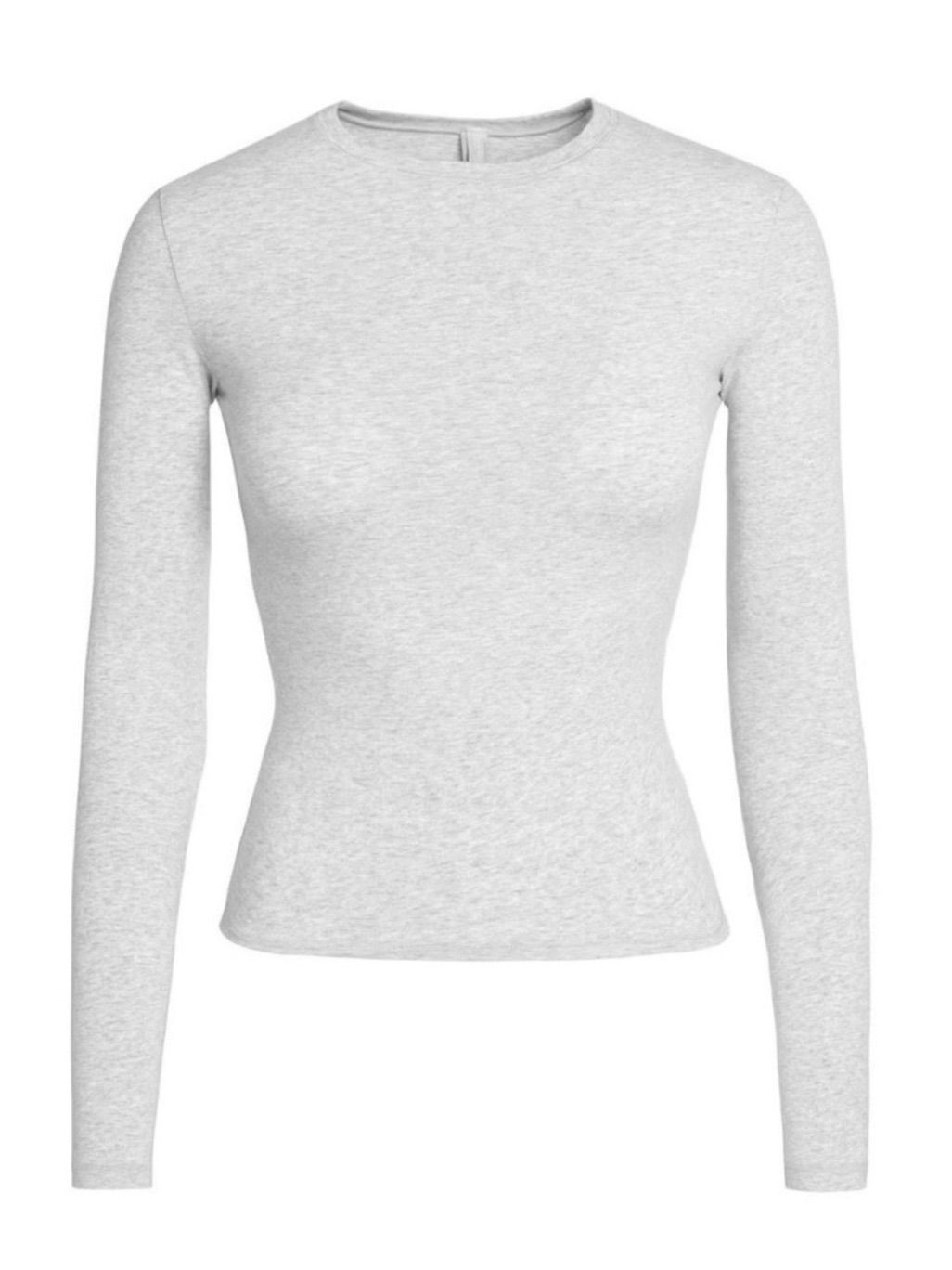 Skims Cotton Jersey Long Sleeve T-Shirt